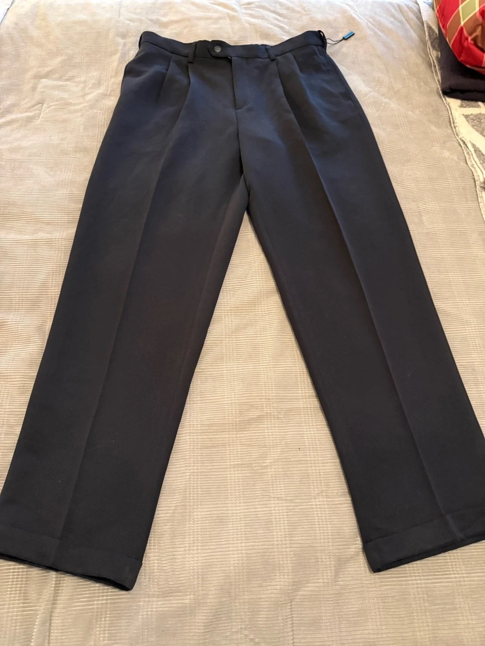 Croft & Barrow Men’s Dress Pants – NWT– 34x32 – Pleated – Flexible Waist